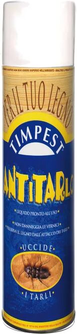 timpest antitarlo  base solvente, spray 0.25 l incolore