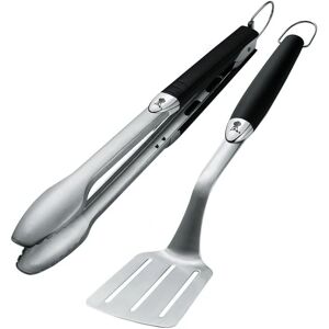 Weber Kit utensili  in inox con manico in plastica