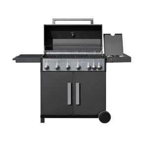 Leroy Merlin Barbecue a gas 6 bruciatori con fornello laterale extra