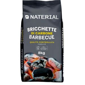 NATERIAL Bricchette di carbone  8 kg