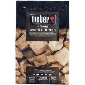 Weber grandi pezzi di legna per affumicatura hickory