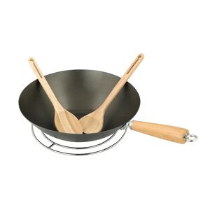 campingaz wok per barbecue in acciaio  ø 30 cm