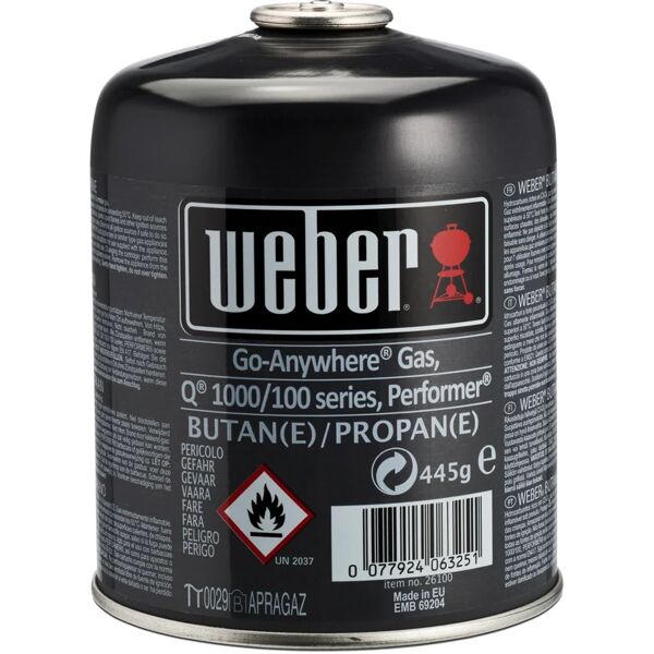 weber cartuccia del gas  445 gr