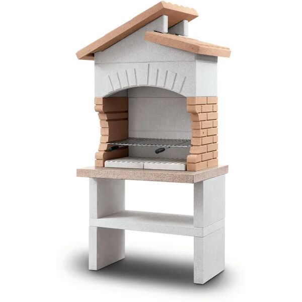 easy garden by palazzetti barbecue fisso a legna e carbonella cordoba modulo cucina