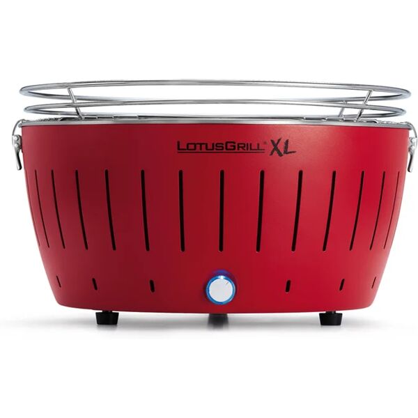 lotus barbecue a carbonella xl rosso