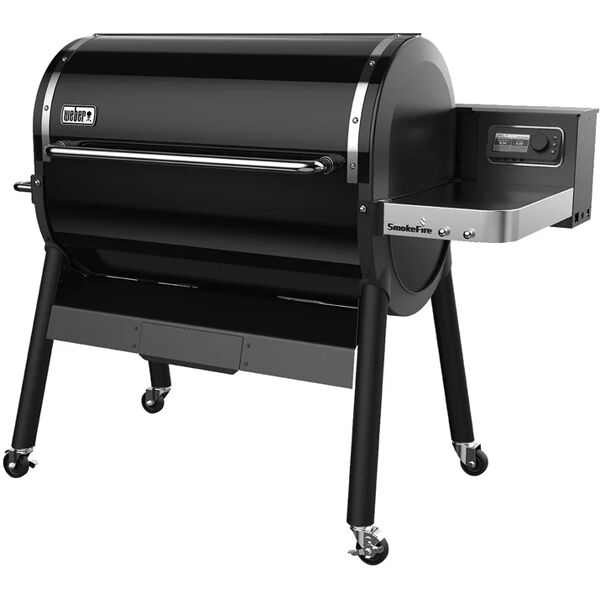 weber barbecue a pellet  smoke fire 90 cm 45 x 91 cm