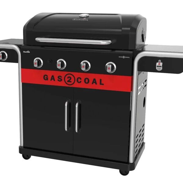 char-broil barbecue a gas  2 coal 2.0 4b 5 bruciatori