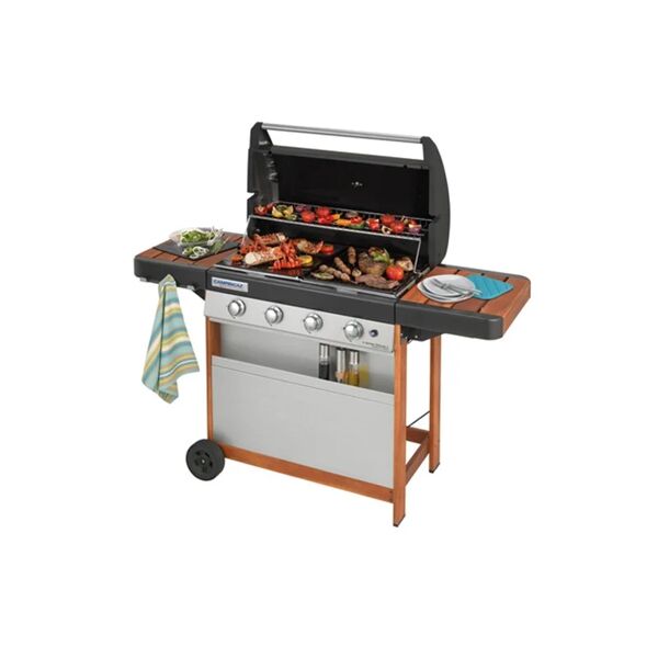 campingaz barbecue gas 4 bruciatori cm.78x45 4 series woody l - bracere cm.78x45