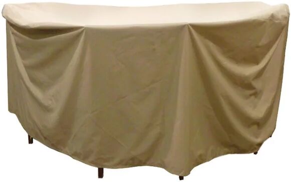 naterial copertura protettiva per tavolo da giardino in poliestere  l 234 x p 152 x h 104 cm