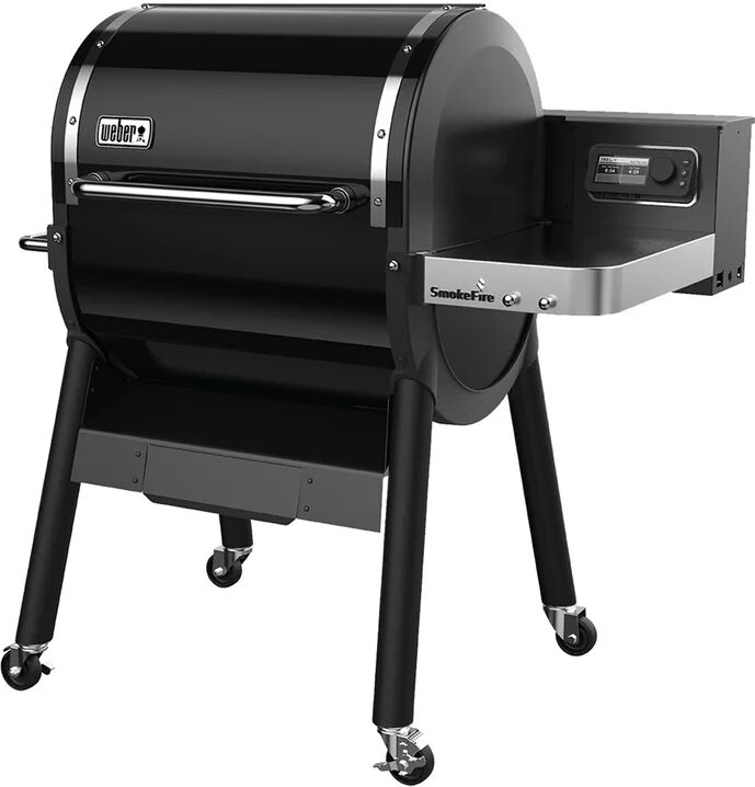 weber barbecue a pellet  smoke fire 60 cm 45 x 61 cm