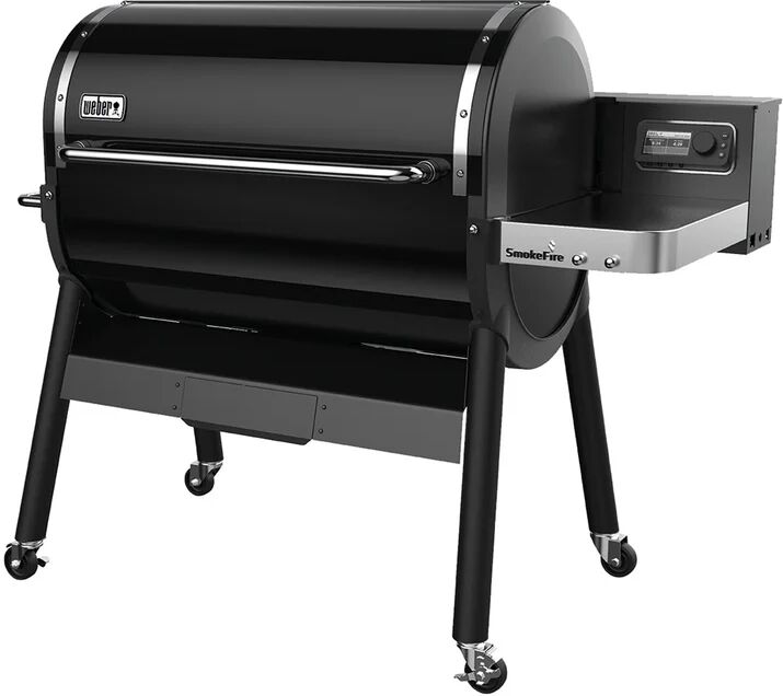 weber barbecue a pellet  smoke fire 90 cm 45 x 91 cm