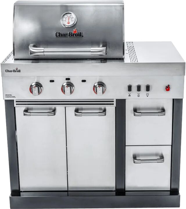 char-broil barbecue a gas  ultimate grill 3 fuochi 3 bruciatori