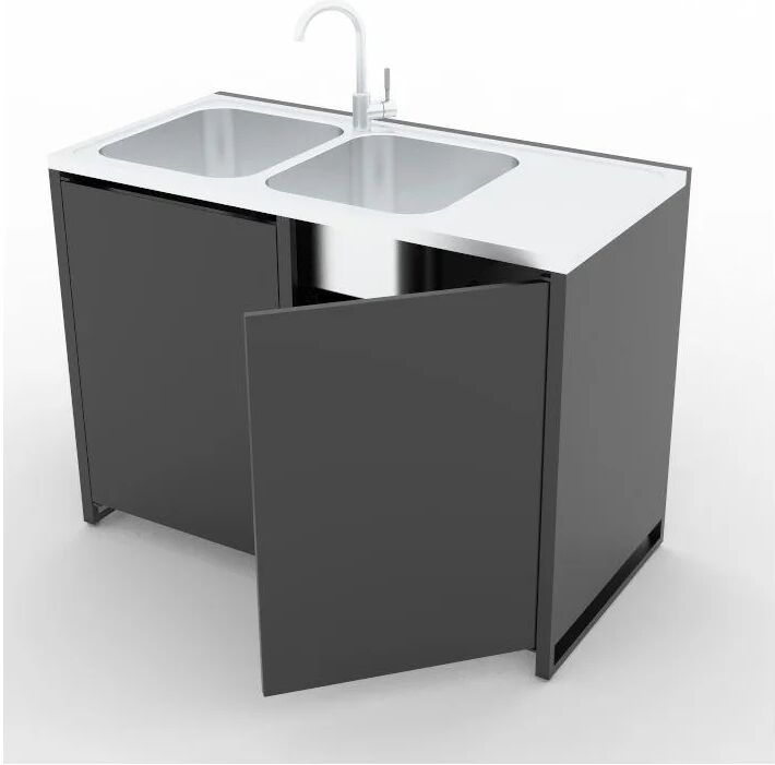 naterial modulo supplementare per cucina da esterno europa  p 60 x h 90 cm