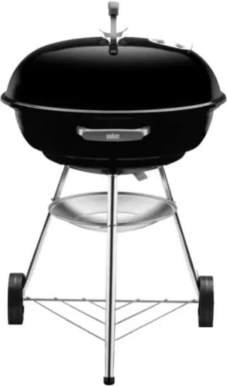 weber 1321004 0467714 barbecue a carbonella compact kettle 57 cm nero