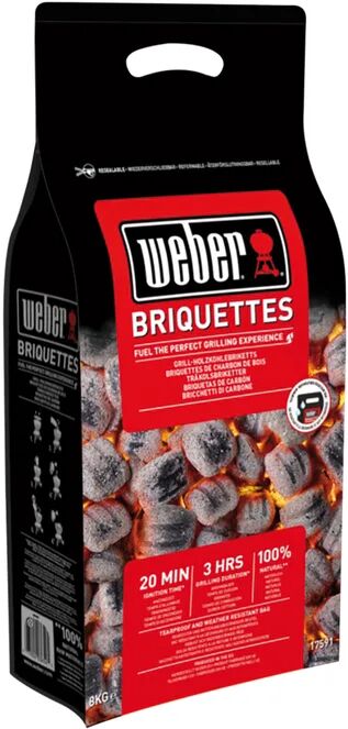 Weber Bricchette di carbone  8 kg