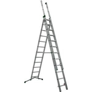 FACAL Scala a sfilo  Super Prima 3 rampe in alluminio 3 x 12 gradini per lavori fino a 5.6 m