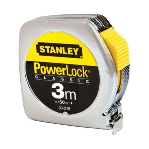 Stanley Flessometro pieghevole  Powerlock acciaio 3 m x 13 mm