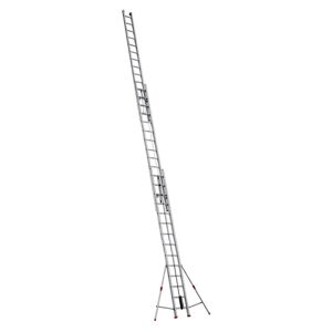 FACAL Scala a sfilo  Roller 3 rampe in alluminio 3 x 14 gradini per lavori fino a 11.54 m