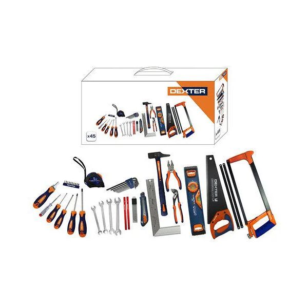 dexter set utensili  , 45 pezzi