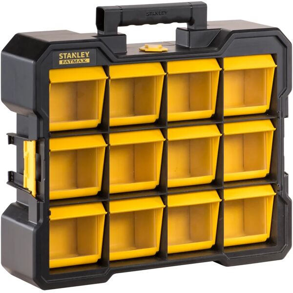 stanley cassettiera portaminuteria  fmst81077-1 12 scomparti l 45 x h 38 x p 10.5 cm