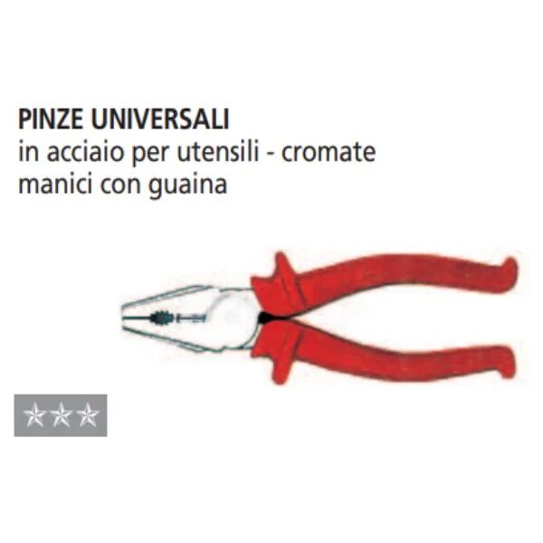 oreca -pinza universale cromata mm.180