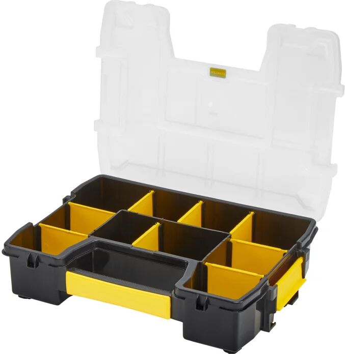 stanley organizer porta minuteria  sortmaster light in polipropilene l 29.7 x h 22 x p 7.2 cm