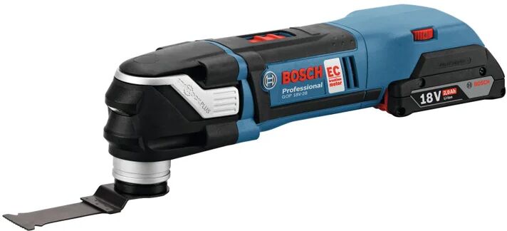 bosch utensile multifunzione a batteria litio (li-ion)  gop18v-28 18 v, senza batteria