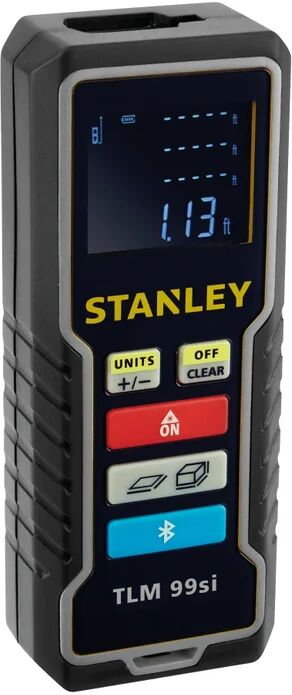 stanley misuratore laser classe 2  tlm99si distanza max 35.0 m