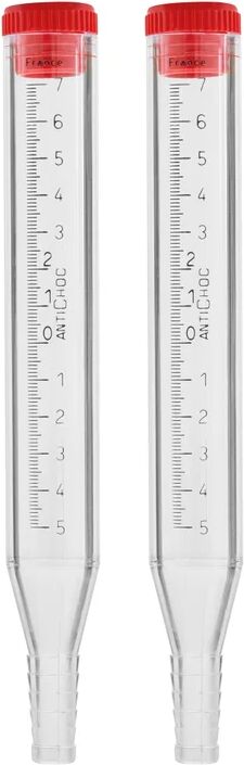 stanley fiala di ricambio per livella  graduata l 120 mm, 2 pezzi