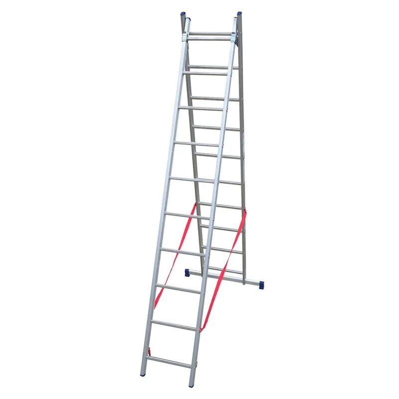 leroy merlin scala a sfilo stilo 2 rampe in alluminio 2 x 10 gradini per lavori fino a 5.44 m