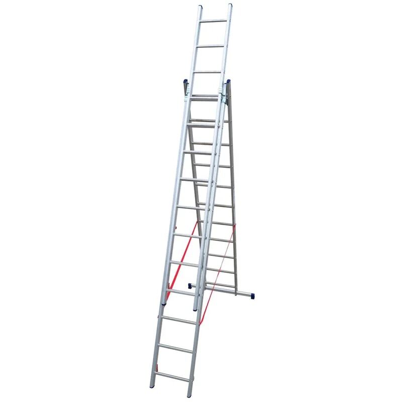 leroy merlin scala a sfilo stilo 3 rampe in alluminio 3 x 11 gradini per lavori fino a 7.96 m