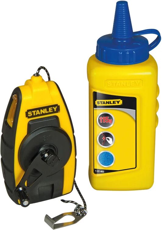 stanley kit per tracciatura muratore  tracciatore compatto blu