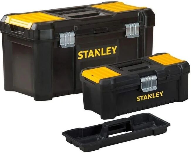 leroy merlin stanley stst1-75772 bonus pack cassetta porta utensili da 19 + cassetta porta utensili da 12,5