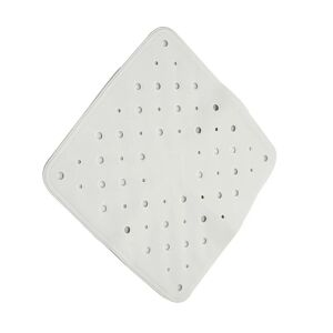Leroy Merlin Tappeto antiscivolo quadrato Normal in gomma bianco 53 x 53 cm