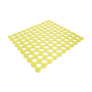 Leroy Merlin Tappeto antiscivolo quadrato Golf in pvc giallo 55 x 55 cm