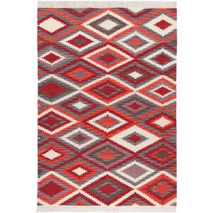 Leroy Merlin Tappeto Kilim zagros in lana rosso, 160x230 cm