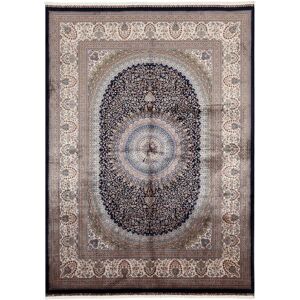 Leroy Merlin Tappeto Qoum Shah 5 in cotone blu, 80x150 cm