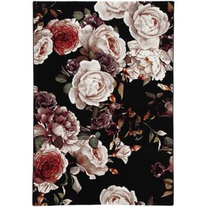 Leroy Merlin Tappeto Floral c nero, 160x230 cm