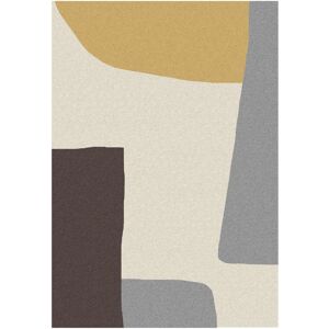 Leroy Merlin Tappeto Art ocra,grigio,marrone e beige, 200x300 cm