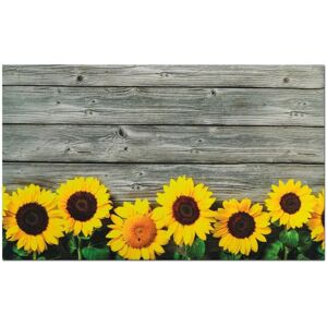 Leroy Merlin Tappeto Girasole antiscivolo giallo e grigio, 50x75 cm