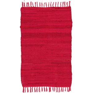 Leroy Merlin Tappeto Abano Red in cotone rosso, 60x100 cm