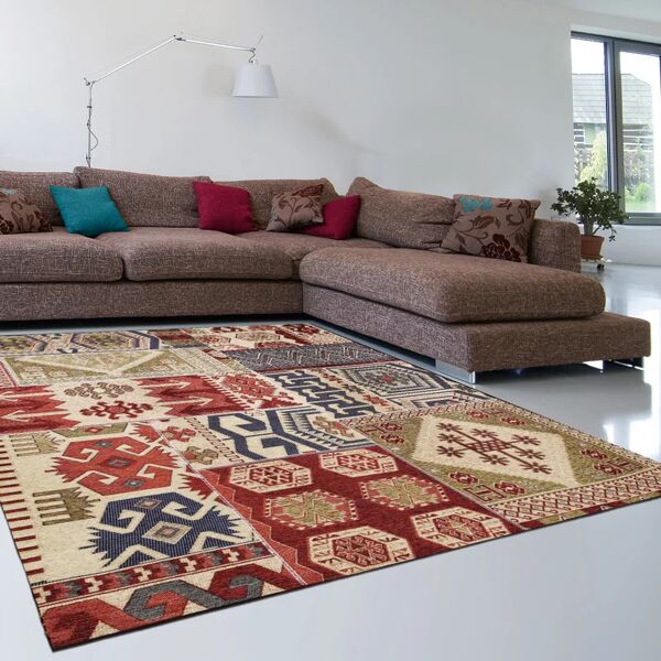 leroy merlin tappeto modern kilim in acrilico multicolor, 160x230 cm