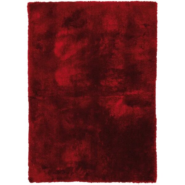 leroy merlin tappeto shaggy coccole rosso, 150x220 cm