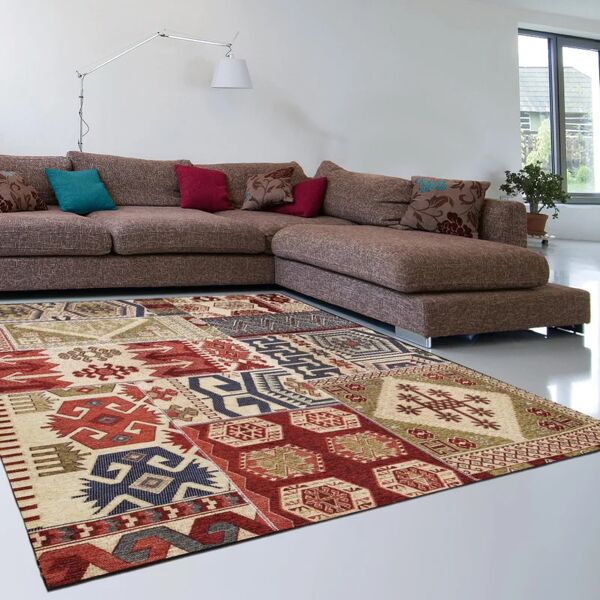 leroy merlin tappeto modern kilim multicolor, 200x285 cm
