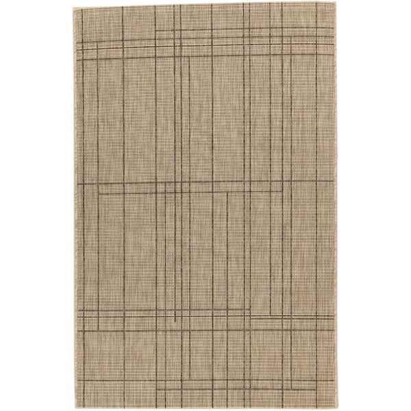 leroy merlin tappeto casa outdoor 4 beige, 150x230 cm