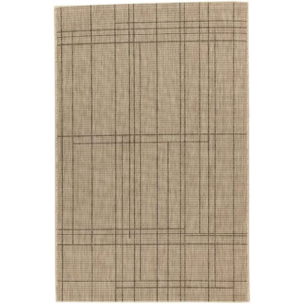 leroy merlin tappeto casa outdoor 4 beige, 133x190 cm