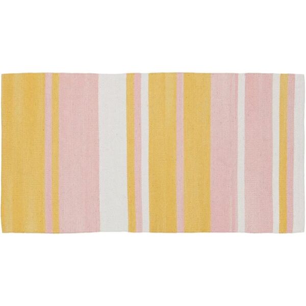 leroy merlin passatoia antibes in cotone rosa, 50x110 cm