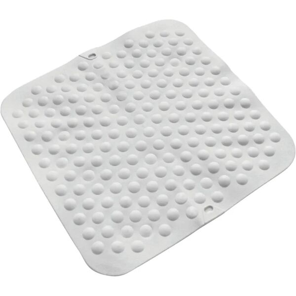 leroy merlin tappeto antiscivolo quadrato balls in gomma bianco 55 x 55 cm