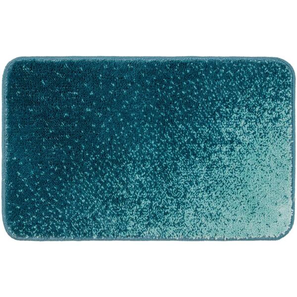 leroy merlin tappeto bagno rettangolare pixel in polipropilene blu 80 x 50 cm