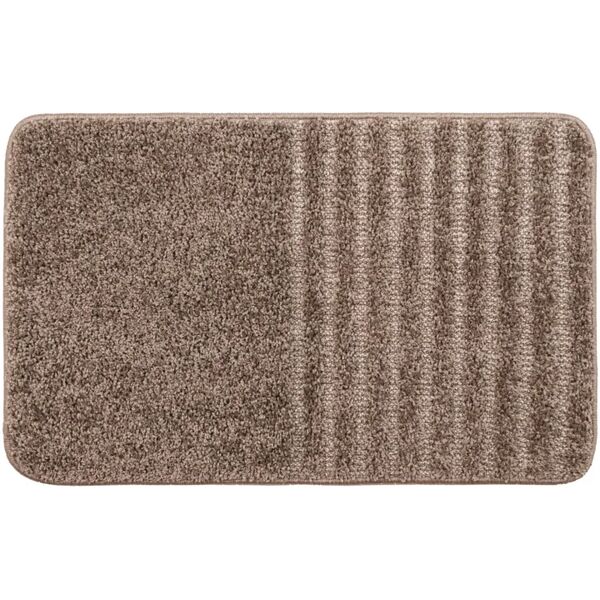 leroy merlin tappeto bagno rettangolare bambi in polipropilene tortora 80 x 50 cm